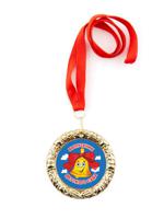 Медаль металлическая "Выпускник детского сада", 70 мм