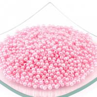 Бусины круглые перламутровые "Magic 4 Hobby", цвет: H46 светло-розовый, 4 мм, 50 грамм (1800 штук)