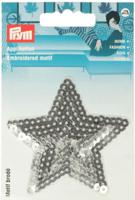 Термоаппликация Prym "Звезда", цвет серебристый (арт. 926683)