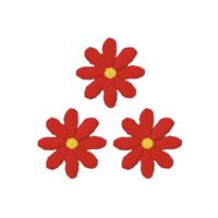 Термоаппликация Prym "Цветы малые красные" (арт. 926725)