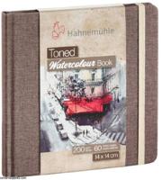 Альбом для акварели "Watercolour book", 14х14 см, 30 листов, цвет: бежевый