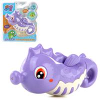 Игрушка для ванны "Брызгалка. Морской конек" (цвет: фиолетовый)