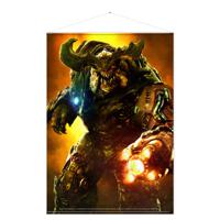 Тканевый постер "Doom Cyber Demon"