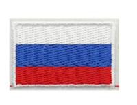 Термоаппликация "Флаг России", 4,2x2,8 см, арт. 5AS-311
