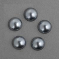 Полужемчужины перламутровые "Круг", 8 мм, 500 грамм, цвет: 29 серый