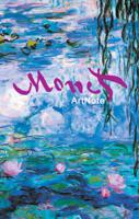 Claude Monet (Клод Моне). Подарочный комплект для любителей живописи: книга-открытка, чехол для карточек, магнитные закладки, ежедневник
