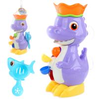 Игрушка для ванны "Мельница. Динозаврик" (цвет: сиреневый/оранжевый)
