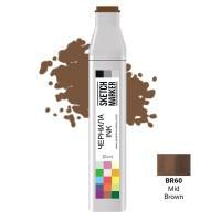 Заправка для маркеров Sketchmarker, цвет: BR60 средний коричневый