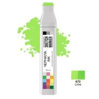 Заправка для маркеров Sketchmarker, цвет: G72 зеленый лайм