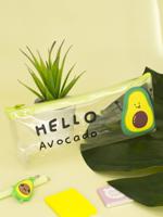 Пенал "Авокадо. Hello Avocado", цвет прозрачный