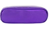Пенал-косметичка "Brauberg. Sparkle", на молнии, мягкий, 22х4x7 см, цвет фиолетовый