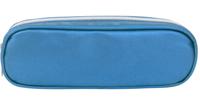 Пенал-косметичка "Brauberg. Sparkle", на молнии, мягкий, 22х4x7 см, цвет голубой