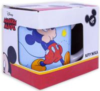Кружка фарфоровая "Mickey Mouse (Микки Маус). Дизайн 4", 220 мл (в подарочной упаковке)