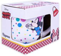 Кружка фарфоровая "Minnie Mouse (Минни Маус). Дизайн 2", 220 мл (в подарочной упаковке)