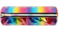 Пенал-косметичка на молнии "Rainbow", мягкий, 22х8 см