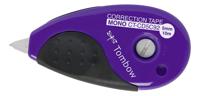 Корректор-лента Tombow "MONO Grip", корпус: фиолетовый, серый, 5 мм x 10 м