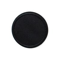 Термозаплатки круглые, 63x63 мм, цвет Black (черный), 4 штуки (арт. LA431)