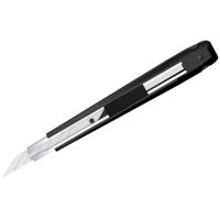 Нож канцелярский "Hyper", 9 мм, черный