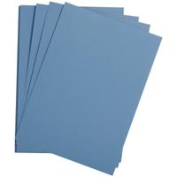 Цветная бумага "Etival color", 500x650 мм, 24 листа, 160 г/м2, легкое зерно, хлопок, королевский синий цвет
