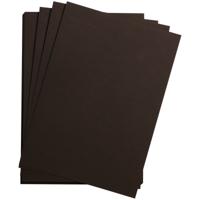 Цветная бумага "Etival color", 500x650 мм, 24 листа, 160 г/м2, черная, легкое зерно