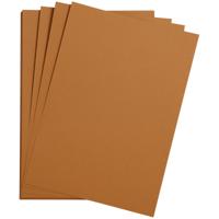 Цветная бумага "Etival color", 500x650 мм, 24 листа, 160 г/м2, табак, легкое зерно