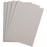 Цветная бумага "Etival color", 500x650 мм, 24 листа, 160 г/м2, серый, легкое зерно, хлопок