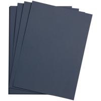 Цветная бумага "Etival color", 500x650 мм, 24 листа, 160 г/м2, темно-синий, легкое зерно, хлопок