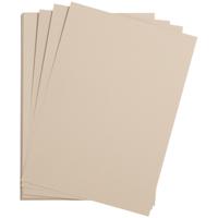 Цветная бумага "Etival color", 500x650 мм, 24 листа, 160 г/м2, светло-серый, легкое зерно, хлопок