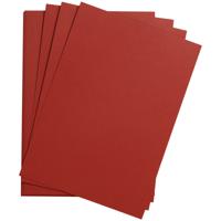 Цветная бумага "Etival color", 500x650 мм, 24 листа, 160 г/м2, бургундия, легкое зерно, хлопок