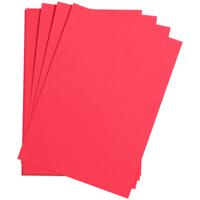 Цветная бумага "Etival color", 500x650 мм, 24 листа, 160 г/м2, интенсивный розовый, легкое зерно, хлопок