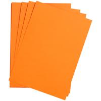 Цветная бумага "Etival color", 500x650 мм, 24 листа, 160 г/м2, оранжевый, легкое зерно, хлопок