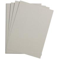 Цветная бумага "Etival color", 500x650 мм, 24 листа, 160 г/м2, облачно-серый, легкое зерно, хлопок