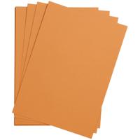 Цветная бумага "Etival color", 500x650 мм, 24 листа, 160 г/м2, ржавый, легкое зерно, хлопок