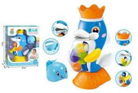 Дельфин-мельница с формочкой китенком "Веселое купание"