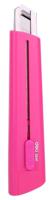 Нож канцелярский "Deli. Rio", цвет: розовый, 18 мм, арт. E2040pink