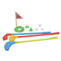 Набор для гольфа 3 клюшки, 3 мяча и лунка, арт. 112-1A