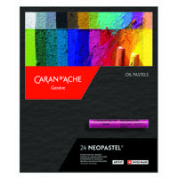 Пастель масляная "Carandache Neopastel", 24 цвета