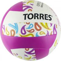 Мяч волейбольный "Torres. Beach Sand Pink", размер 5, арт. V32085B