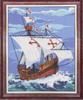Рисунок на ткани "Санта Мария", 27х36 см, арт. КБП-3057