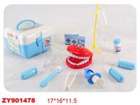 Игровой набор "Доктор-стоматолог" (11 предметов)