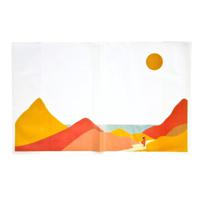 Обложка для тетради "Golden sun. Девочка", ПВХ, 150 мкм, 345х213 мм