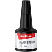 Штемпельная краска "Berlingo", черная, 30 мл