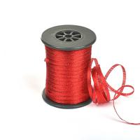 Подарочная лента "Парча", цвет: 10 красный, 4-5 мм x 200 м, арт. с3429 г17