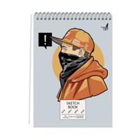 Альбом для рисования "Sketchbook. Street style", А5, 120 листов