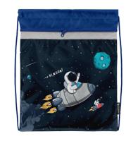 Мешок для обуви с карманом "Space adventure", 42х34 см