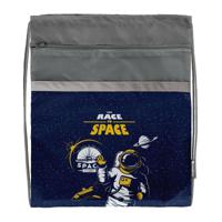 Мешок для обуви большой Schoolformat "Race to space", с карманом, 49х41 см