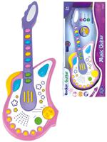 Гитара музыкальная детская "IQ Baby. Musiс", цвет розовый