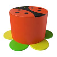 Пуфик "Божья коровка"