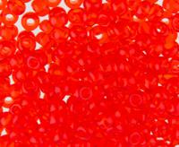 Бисер круглый, 08/0, 2,9 мм, 50 г, цвет: 90050 оранжево-красный, арт. 311-19001