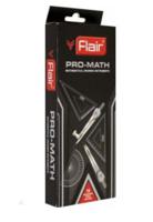 Готовальня "Flair Pro-Math", 9 предметов
